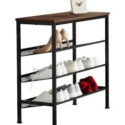 tectake Schoenenrek Wolverhampton 75,5x30,5x69,5cm Best