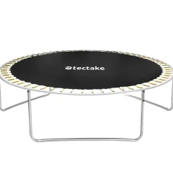 tectake Trampoline Garfunky met veiligheidsnet, Zwart/blauw Online