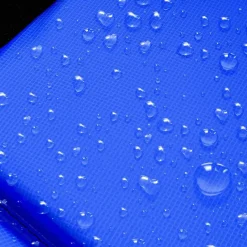 tectake Trampoline Garfunky met veiligheidsnet, Zwart/blauw Clearance