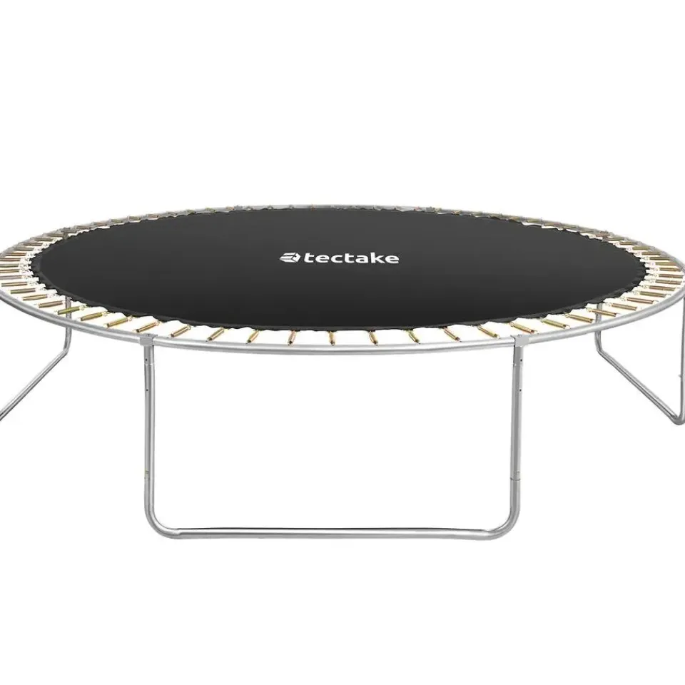 tectake Trampoline Garfunky met veiligheidsnet, Zwart/blauw Hot