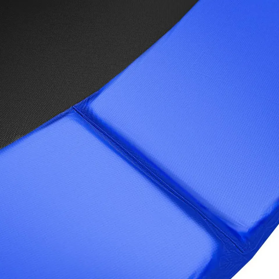 tectake Trampoline Garfunky met veiligheidsnet, Zwart/blauw Hot