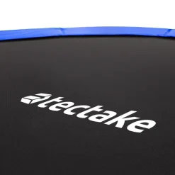 tectake Trampoline Garfunky met veiligheidsnet, Zwart/blauw Hot