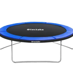 tectake Trampoline Jumpy met veiligheidsnet, Zwart/blauw Hot
