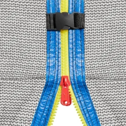 tectake Trampoline Jumpy met veiligheidsnet, Zwart/blauw Hot