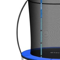 tectake Trampoline Jumpy met veiligheidsnet, Zwart/blauw Hot