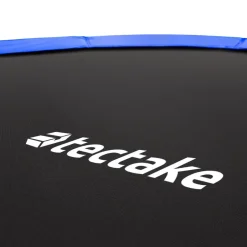 tectake Trampoline Jumpy met veiligheidsnet, Zwart/blauw Online