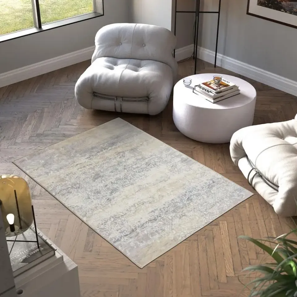 tectake ® Vintage design vloerkleed Dalia, laagpolig 120 x 170 cm Discount