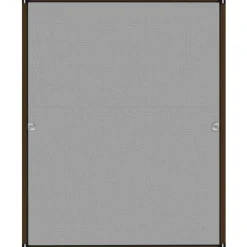 tectake Vliegenhor voor raamkozijnen - 100 x 120 cm - Bruin New