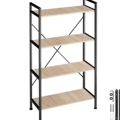 tectake Wandkast Leeds 67,5 x 31,5 x 121,5cm Discount