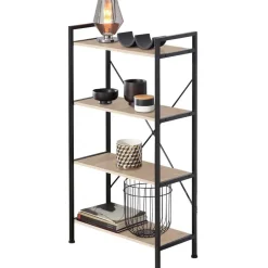 tectake Wandkast Leeds 67,5 x 31,5 x 121,5cm Discount