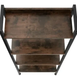 tectake Wandrek, Industrieel Hout Donker, Rustiek Best