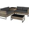 tectake Wicker loungeset Ostuni, Natuur Online