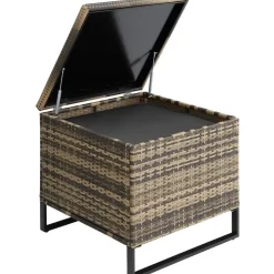 tectake Wicker loungeset Ostuni, Natuur Online