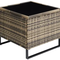 tectake Wicker loungeset Ostuni, Natuur Online