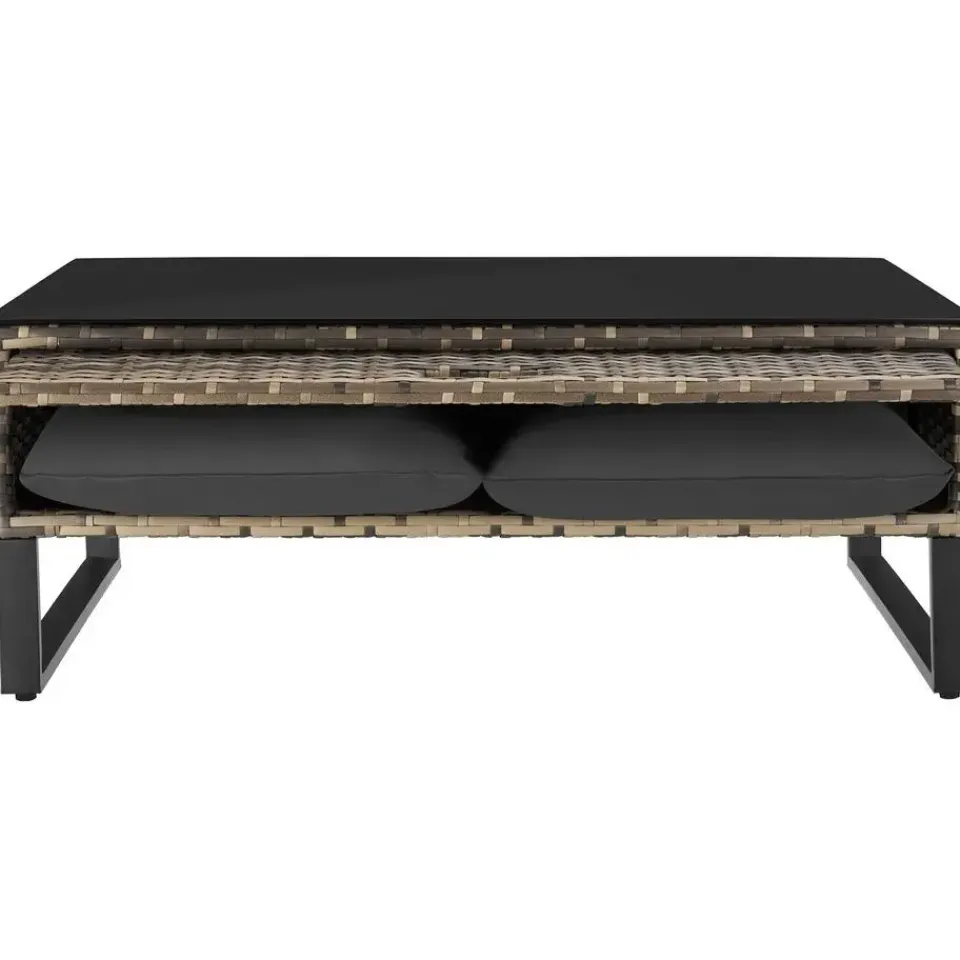 tectake Wicker loungeset Ostuni, Natuur Online