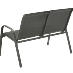 tectake Zitgroep Nora voor 4 personen, textilene-weefsel, Antraciet Sale