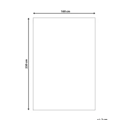 Leen Bakker TELLIKAYA - Loper vloerkleed - Groen/Beige - 160 x 230 cm - Jute Discount