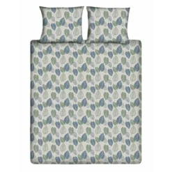 Ten Cate Katoenen Dekbedovertrek - 140x200/220 cm - Graphic Leaves Best