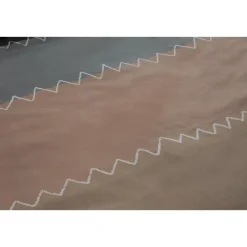 Ten Cate Katoenen Dekbedovertrek - 140x200/220 - Zig Zag Taupe Hot