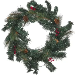 Beliani TENALA - Krans - Groen - Synthetisch materiaal Clearance