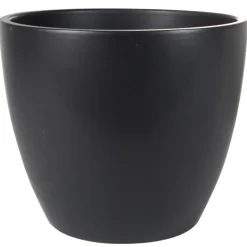 Ter Steege Bloempot - zwart - Scandinavisch - 33 x 28 cm