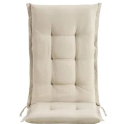 Leen Bakker Terrasstoelkussen Brest - zand - 120x50 cm Clearance