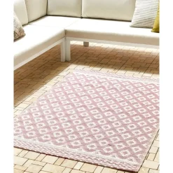 Beliani THANE - Outdoor kleed - Roze - 120 x 180 cm - Polypropyleen Discount