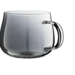 Leen Bakker Theeglas Aspen - grijs - 350 ml Best