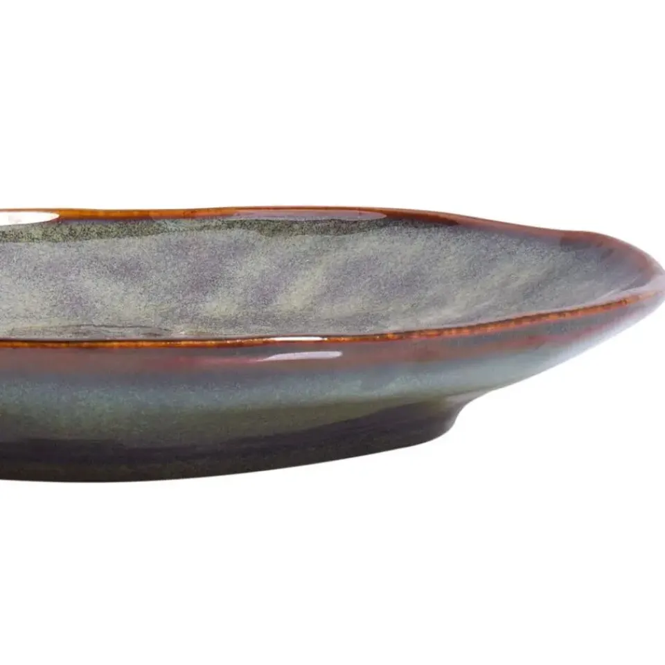 Leen Bakker THYME - Bijzetborden set van 4 - Donkergroen - Steengoed Hot