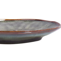 Leen Bakker THYME - Bijzetborden set van 8 - Donkergroen - Steengoed Outlet