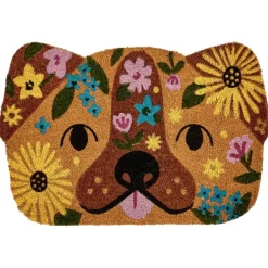 Leen Bakker TIBIG - Deurmat - Meerkleurig - 60 x 90 cm - Kokos Hot