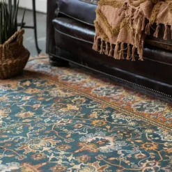 Tier Vloerkleed - Chir - Groen/Oranje - 160x 230 cm Outlet