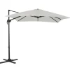 Merkloos Tiltable Floating Parasol 250x250 cm - Starker schwimmender Sonnenschirm - Ecru Outlet