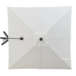 Merkloos Tiltable Floating Parasol 250x250 cm - Starker schwimmender Sonnenschirm - Ecru Outlet