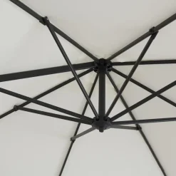 Merkloos Tiltable Floating Parasol 250x250 cm - Starker schwimmender Sonnenschirm - Ecru Outlet