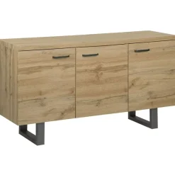 Beliani TIMBER L - Sideboard - Lichte houtkleur - MDF Clearance
