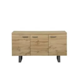 Beliani TIMBER L - Sideboard - Lichte houtkleur - MDF Clearance