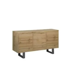 Beliani TIMBER L - Sideboard - Lichte houtkleur - MDF Clearance