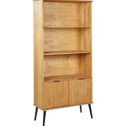 Leen Bakker TIMMINS - Boekenkast - Lichthout - Dennenhout New