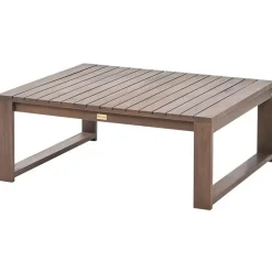 Beliani TIMOR - Loungeset 5-zits - Donkere houtkleur - FSC® acaciahout