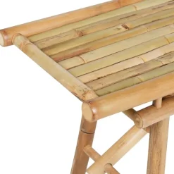 Beliani TINDARI - Tuinset 4-zits - Lichthout - Bamboe Best