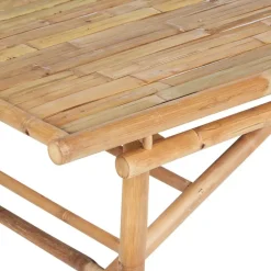 Beliani TINDARI - Tuinset 4-zits - Lichthout - Bamboe Best