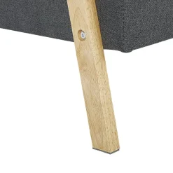 Beliani TJORN - Slaapbank - Donkergrijs - Polyester Clearance