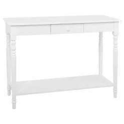 Beliani TOBAGO - Consoletafel - Wit - MDF