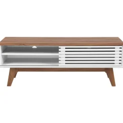 Beliani TOLEDO - TV-meubel - Wit - MDF Online