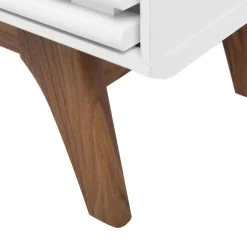 Beliani TOLEDO - TV-meubel - Wit - MDF Online