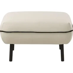 Beliani TONSBERG - Ottomaan - Lichtbeige - Polyester Hot