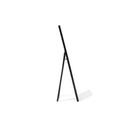 Beliani TORCY - Staande spiegel - Zwart - Synthetisch materiaal Best