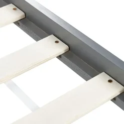 Beliani TOSSE - Kinderbed - Grijs - 90 x 200 cm - Hout