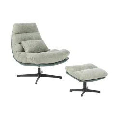 Beliani TOVIK - Fauteuil - Groen - Stof Outlet